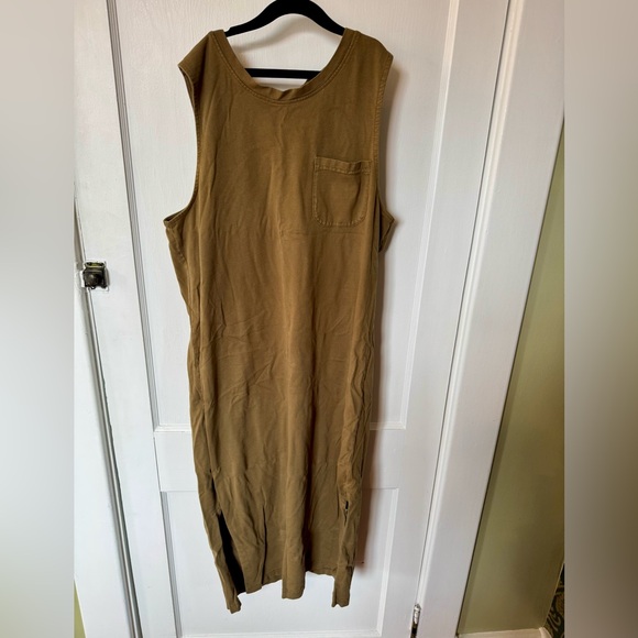 Pact Organic Clothing Cotton Dress Bundle - Olive and Lavender - Picture 5 of 8